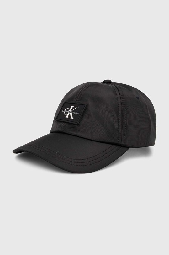 Šiltovka Calvin Klein Jeans Planet friendly čierna K50K511796