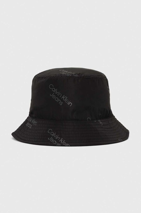 Klobúk Calvin Klein Jeans Planet friendly čierna K50K511801
