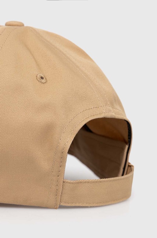 Akcesoria Tommy Jeans czapka z daszkiem bawełniana AM0AM11692 beżowy