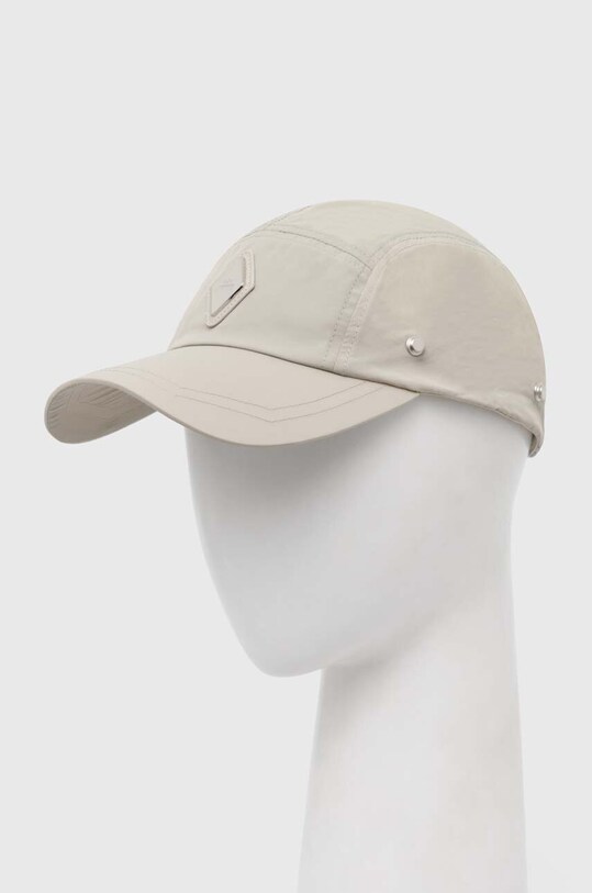 Akcesoria A-COLD-WALL* czapka z daszkiem Diamond Hooded Cap ACWUA199 beżowy