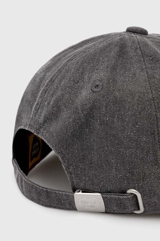 Accessori Human Made berretto da baseball in cotone 6 Panel Cap HM27GD011 grigio