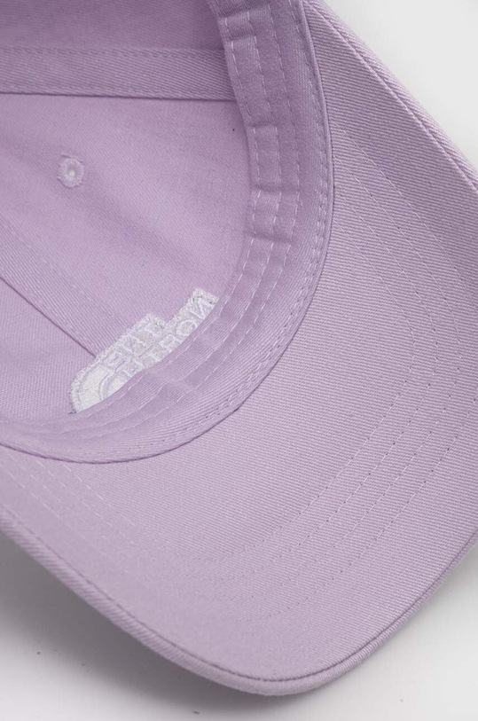 The North Face czapka z daszkiem fioletowy NF0A7WHOPMI1