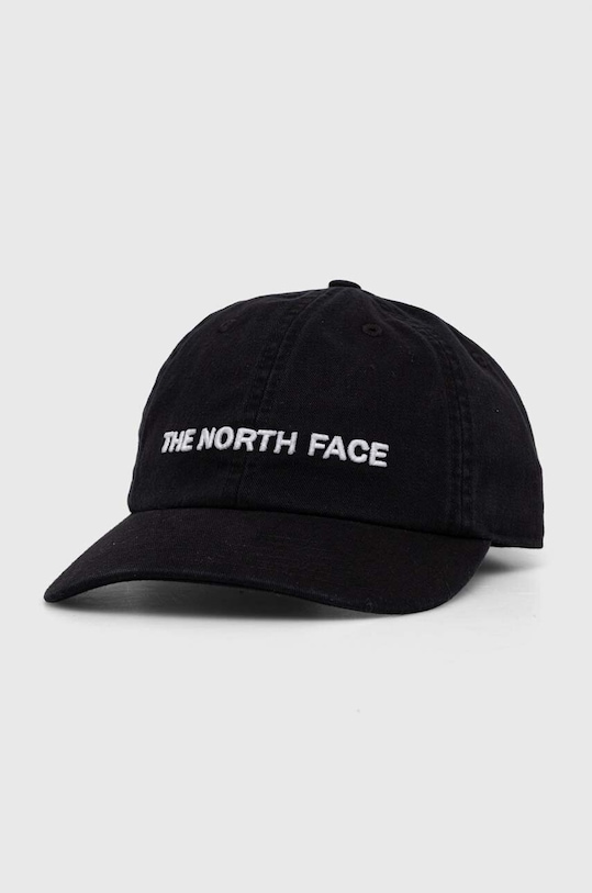 The North Face czapka z daszkiem aplikacja czarny NF0A7WHP1IS1