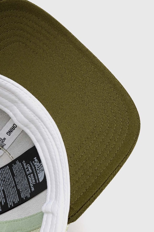 The North Face czapka z daszkiem zielony NF0A5FX8TIO1
