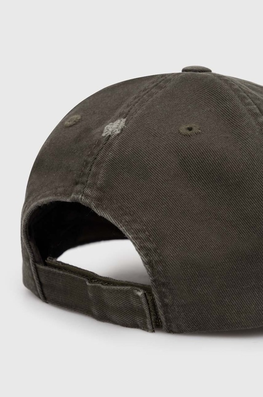 Accessories Han Kjøbenhavn cotton baseball cap Distressed Signature Cap A.132999 green