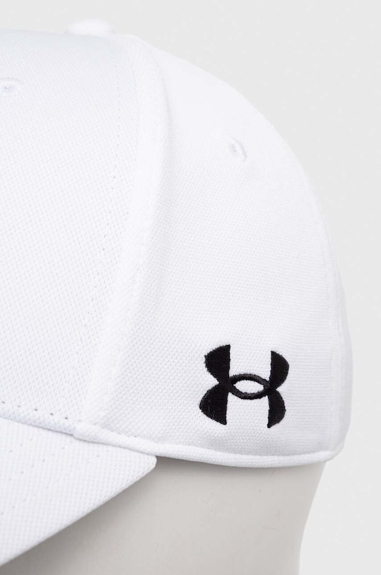 Under Armour czapka z daszkiem Team Blitzing 1376702 biały SS24