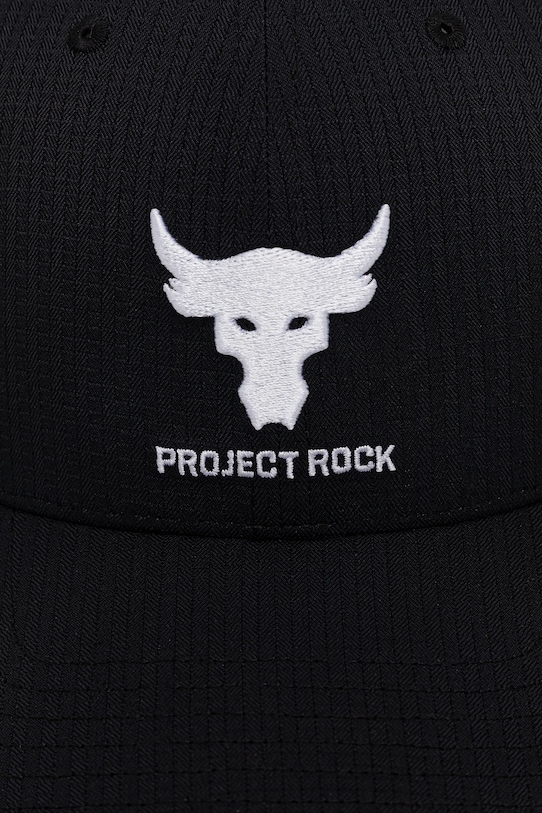 Under Armour șapcă Project Rock 1369815 negru AW25
