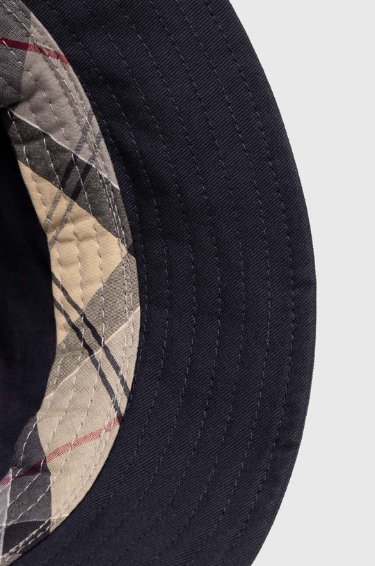 Barbour kapelusz bawełniany Cascade Bucket Hat granatowy MHA0615