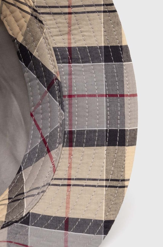 Шляпа из хлопка Barbour Tartan Bucket Hat бежевый MHA0618