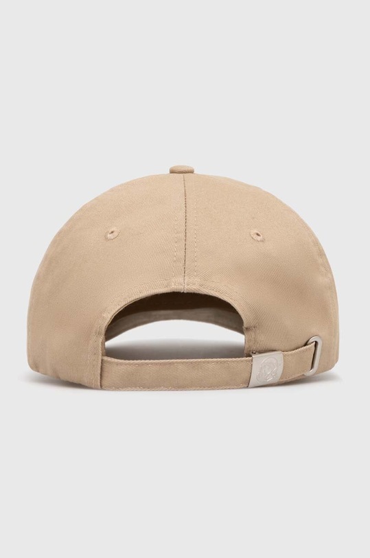 Akcesoria Billionaire Boys Club czapka z daszkiem bawełniana Script Logo Embroidered B24144 beżowy
