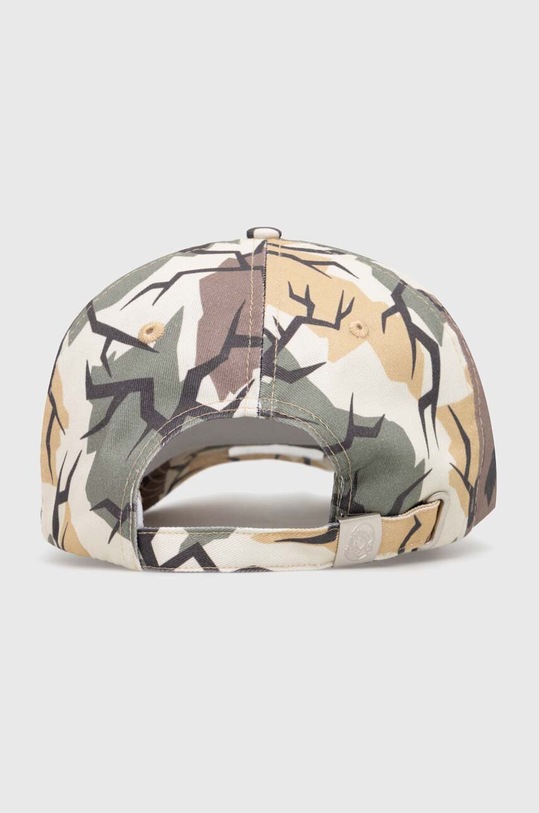 Akcesoria Billionaire Boys Club czapka z daszkiem bawełniana Camo Cap B24146 zielony