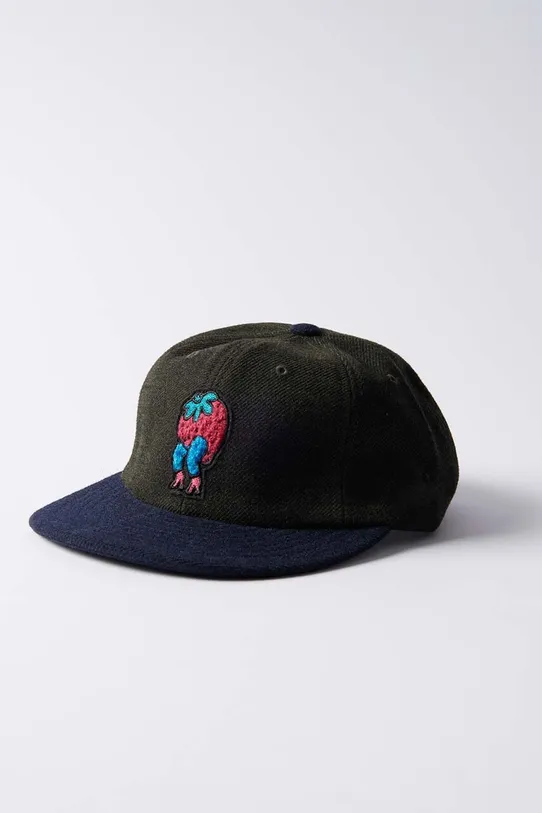 by Parra baseball cap Stupid Strawberry 6 Panel Hat Hunter