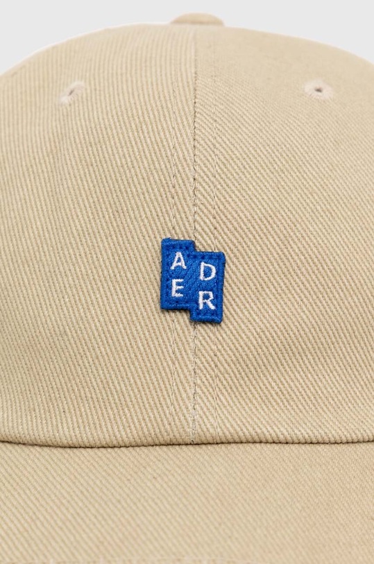 Pamučna kapa sa šiltom Ader Error TRS Tag Cap BMSGFYHW0201 bež SS24