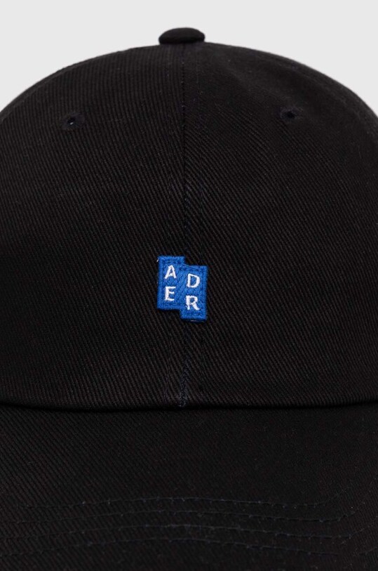 Ader Error cotton baseball cap TRS Tag Cap BMSGFYHW0201 black SS24