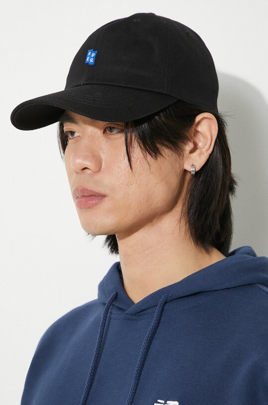 Ader Error cotton baseball cap TRS Tag Cap BMSGFYHW0201 black