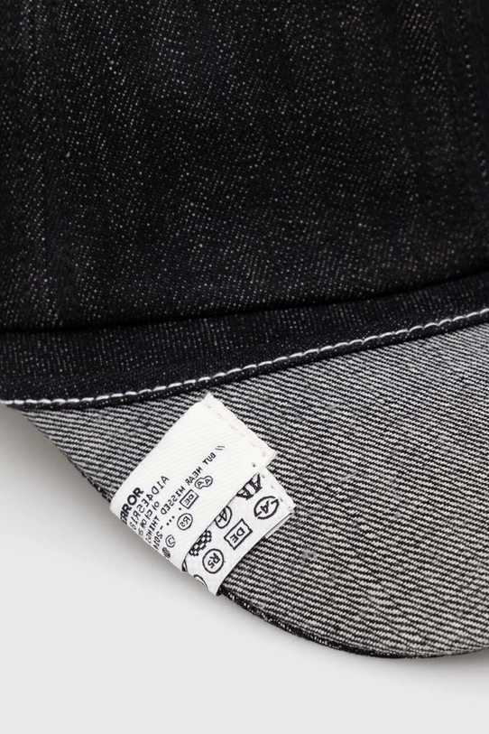 Ader Error cappelo con visiera jeans BN01SSHW0204 nero SS24