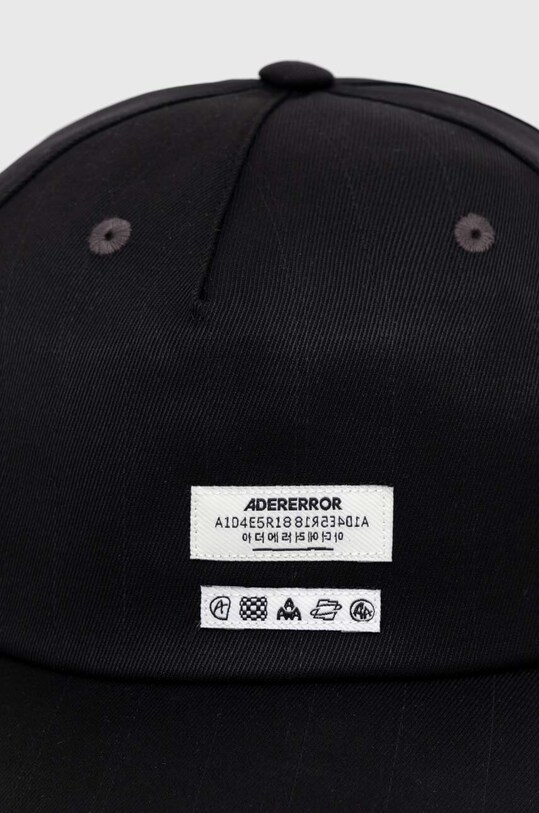 Ader Error czapka z daszkiem wełniana Cap BN01SSHW0206 czarny SS24