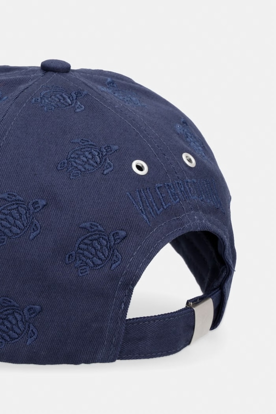 Akcesoria Vilebrequin czapka bejsbolówka męska bawełniana CASTLE CTLC4493 granatowy