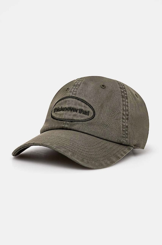 Памучна шапка с козирка thisisneverthat Overdyed E/T-Logo Cap