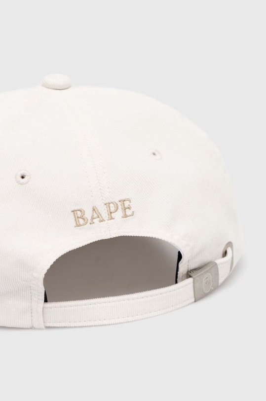 Accessories A Bathing Ape cotton baseball cap One Point Corduroy 6Panel Cap 1J80180006 beige