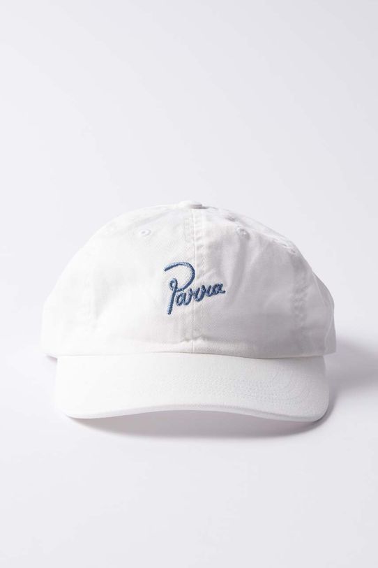 by Parra berretto da baseball in cotone Script Logo 6 Panel Hat
