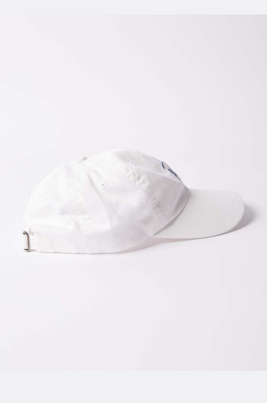 Bavlnená šiltovka by Parra Script Logo 6 Panel Hat 51271 biela SS24
