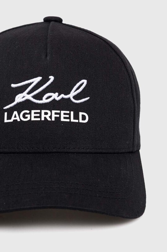Kapa sa šiltom Karl Lagerfeld 542123.805618 crna SS24