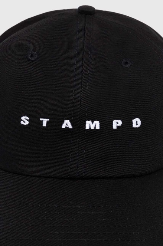 STAMPD czapka z daszkiem bawełniana Strike Logo Sports Cap SLA.U3219HT.BLK czarny SS24