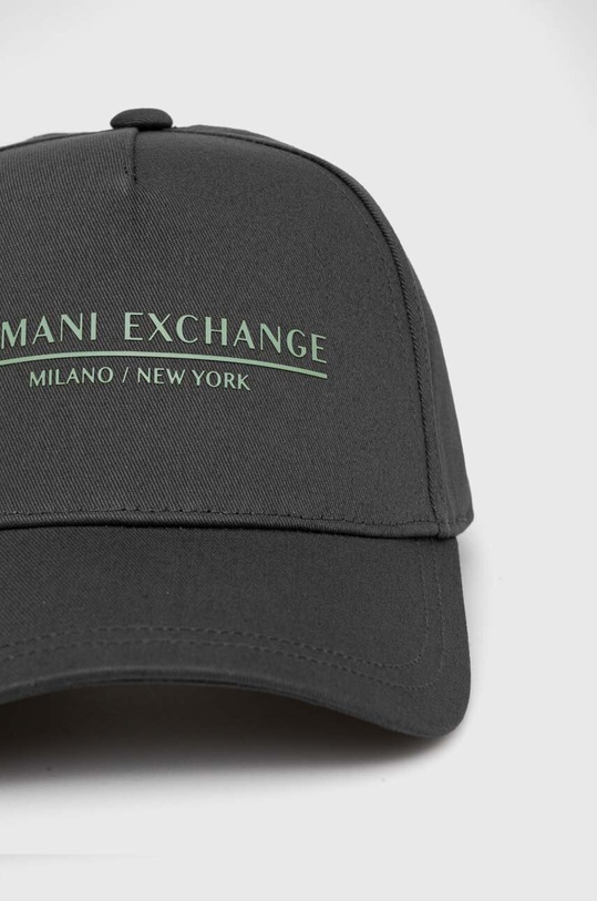Armani Exchange șapcă de baseball din bumbac 954202.CC150 verde SS24
