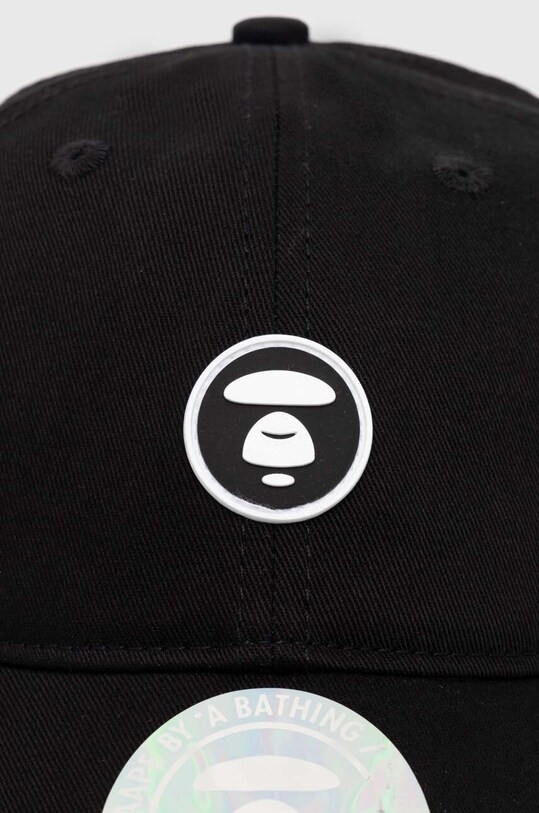 Хлопковая кепка AAPE AAPCPM4865XXM чёрный SS24