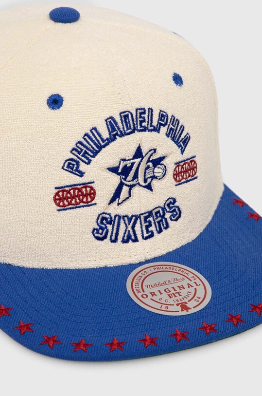 Кепка Mitchell&Ness Philadelphia 76ERS HHSS7510.P76YYPPPOFWH бежевий SS24