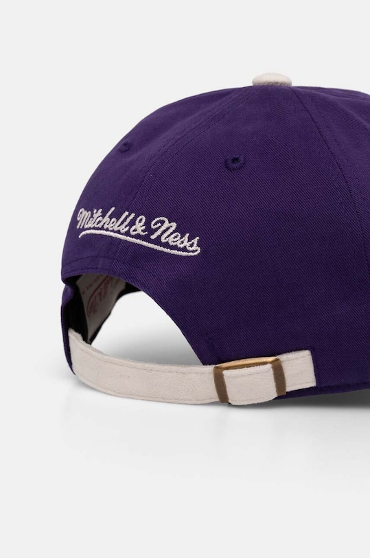 Хлопковая кепка Mitchell&Ness Los Angeles Lakers HHSSINTL1430.LALPURP фиолетовой SS24