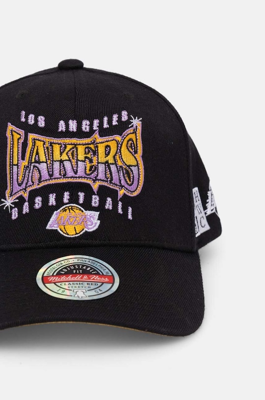 Аксесуари Кепка з домішкою вовни Mitchell&Ness Los Angeles Lakers HHSSINTL1434.LALBLCK чорний