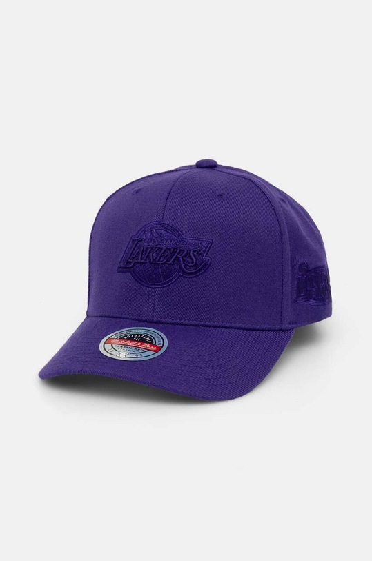 Čepice s vlněnou směsí Mitchell&Ness Los Angeles Lakers s příměsí vlny fialová HHSSINTL1435.LALPURP