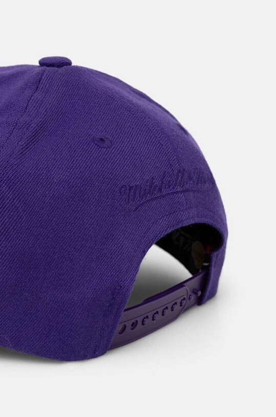 Кепка из смесовой шерсти Mitchell&Ness Los Angeles Lakers HHSSINTL1435.LALPURP фиолетовой SS24