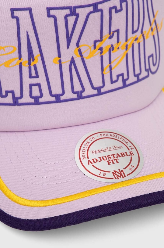 Kšiltovka Mitchell&Ness Los Angeles Lakers HHSS7656.LALYYPPPPURP fialová SS24