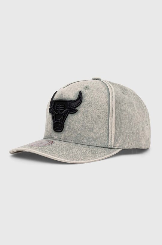 Джинсова кепка Mitchell&Ness Chicago Bulls аплікація сірий HHSS7677.CBUYYPPPBLCK