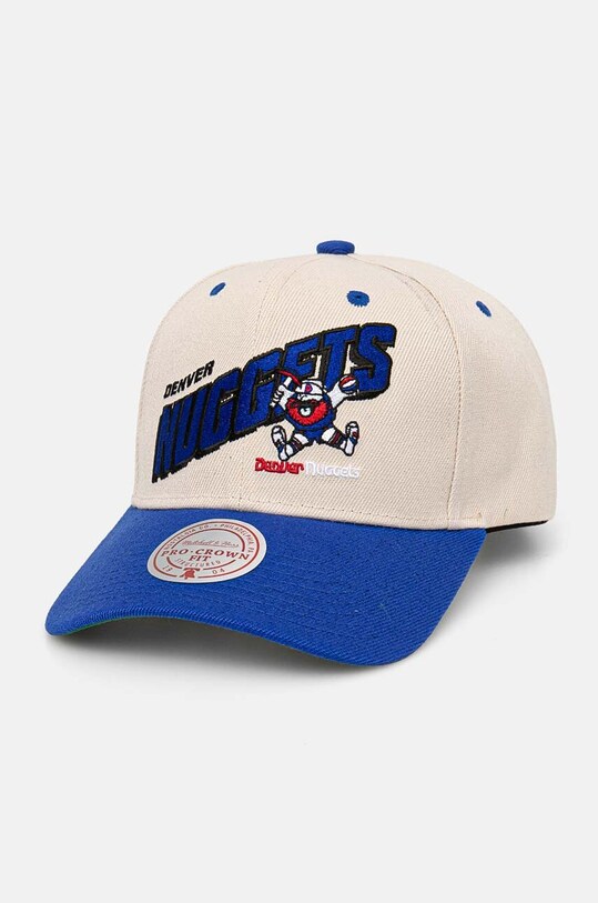 Кепка Mitchell&Ness Denver Nuggets аппликация бежевый HHSS7506.DNUYYPPPOFWH