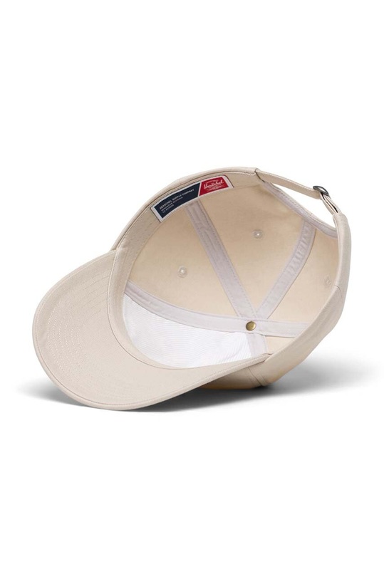 Akcesoria Herschel czapka z daszkiem Sylas Classic Cap 50157.05456.OS beżowy