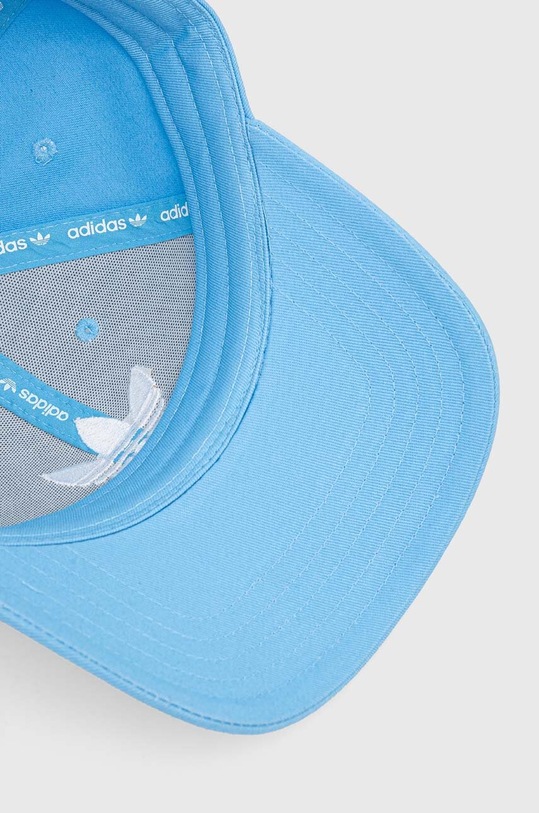 Pamučna kapa sa šiltom adidas Originals plava IS4623