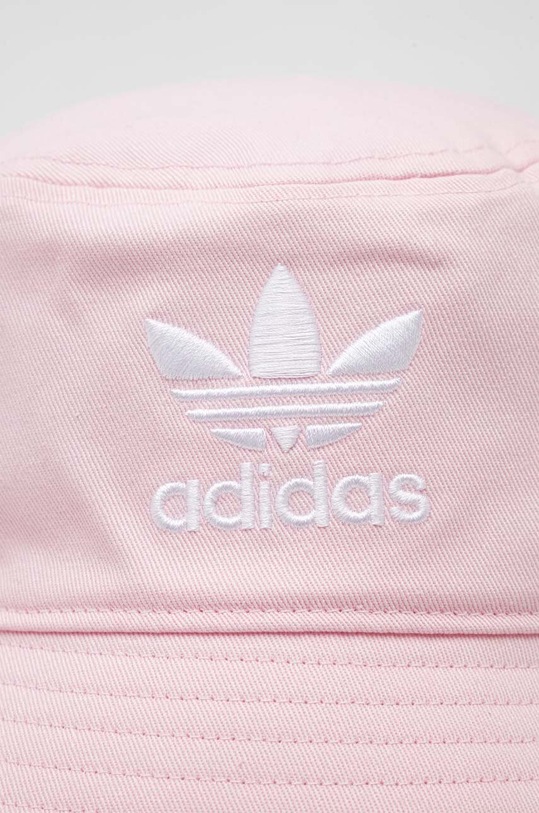 Αξεσουάρ Βαμβακερό καπέλο adidas Originals IS4628 ροζ