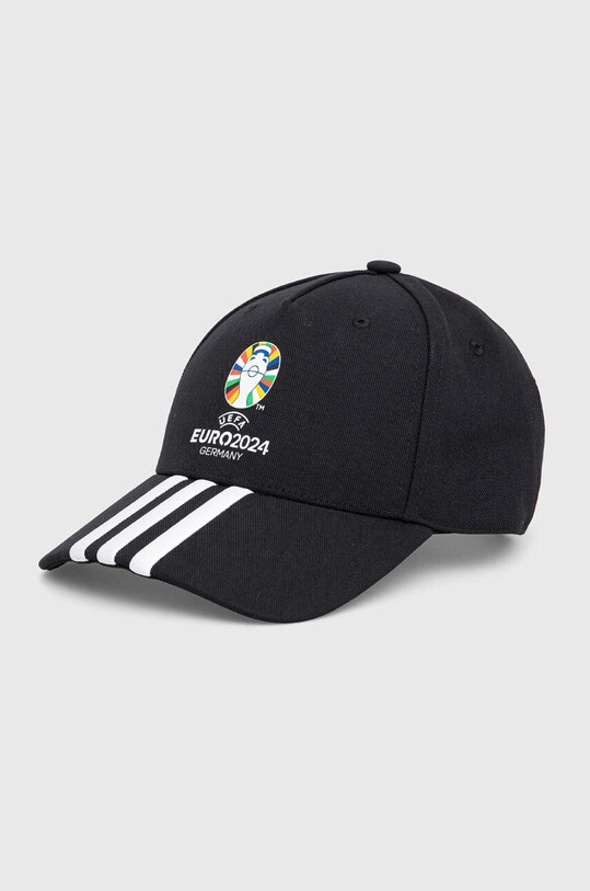 Кепка adidas Performance Euro 2024 аплікація чорний IT3313
