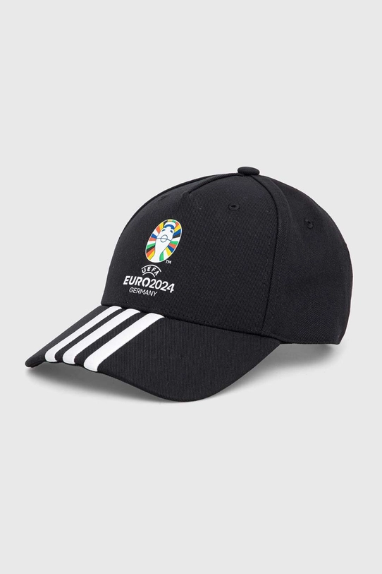 Кепка adidas Performance Euro 2024 аплікація чорний IT3313