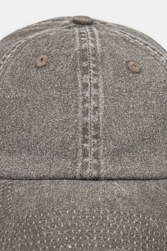 Bavlněná baseballová čepice Samsoe Samsoe SAMSOE U24100012 zelená AW24