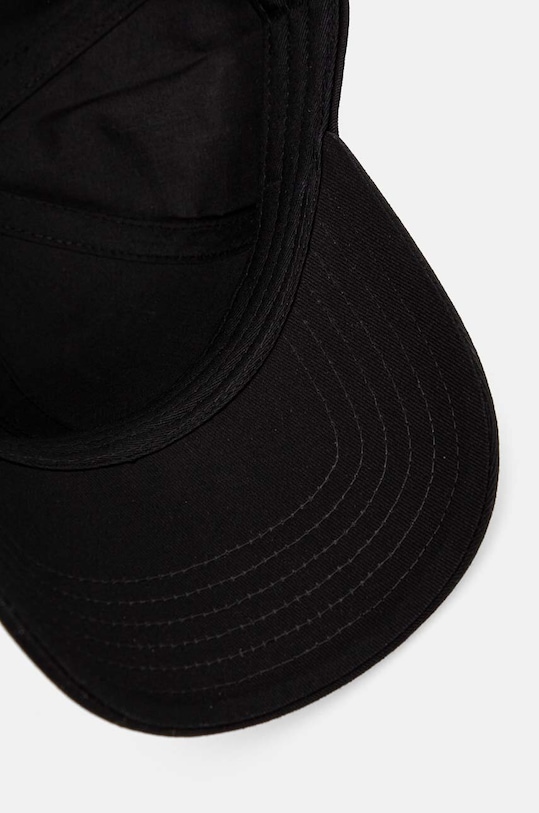 Aeronautica Militare czapka z daszkiem bawełniana czarny HA1100CT2848