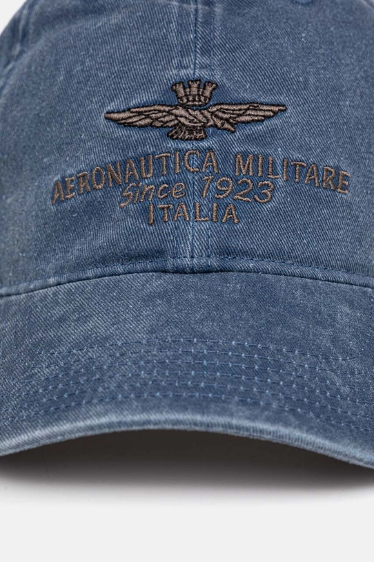 Aeronautica Militare czapka z daszkiem bawełniana HA1102CT2476 granatowy AW24