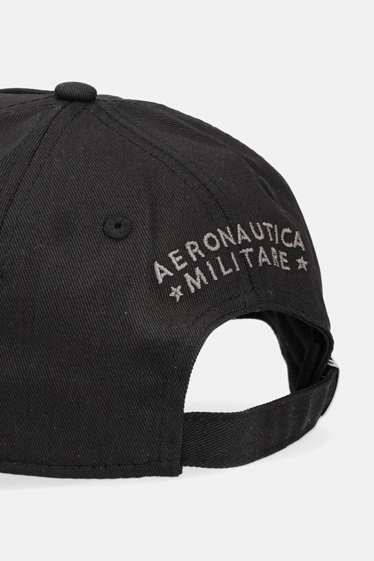 Dodatki Bombažna bejzbolska kapa Aeronautica Militare HA1122CT2848 črna