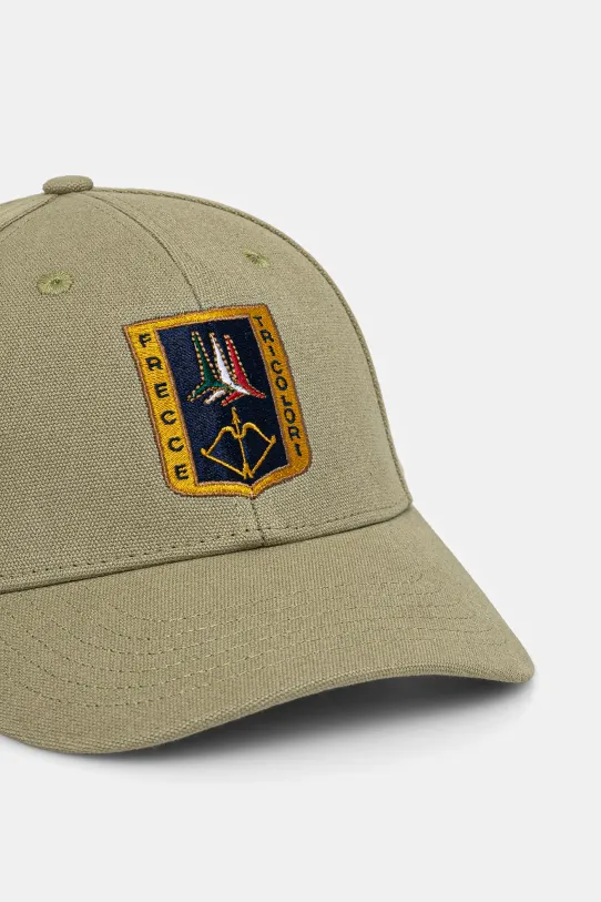 Aeronautica Militare șapcă de baseball din bumbac HA1150CT3043 verde SS25