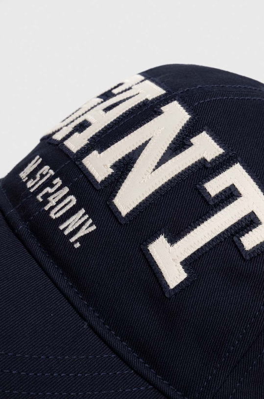 Gant czapka z daszkiem bawełniana 9900220 granatowy SS24