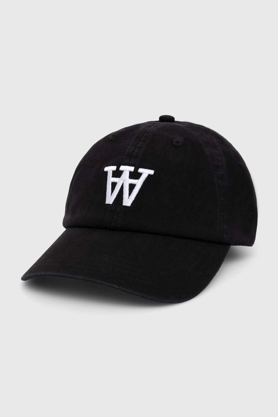 Wood Wood cotton baseball cap Eli Embroidery applique black 10000805.7083